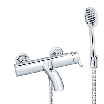 Zidna baterija ZERO JZ33101 za kadu sa ručnim tušem