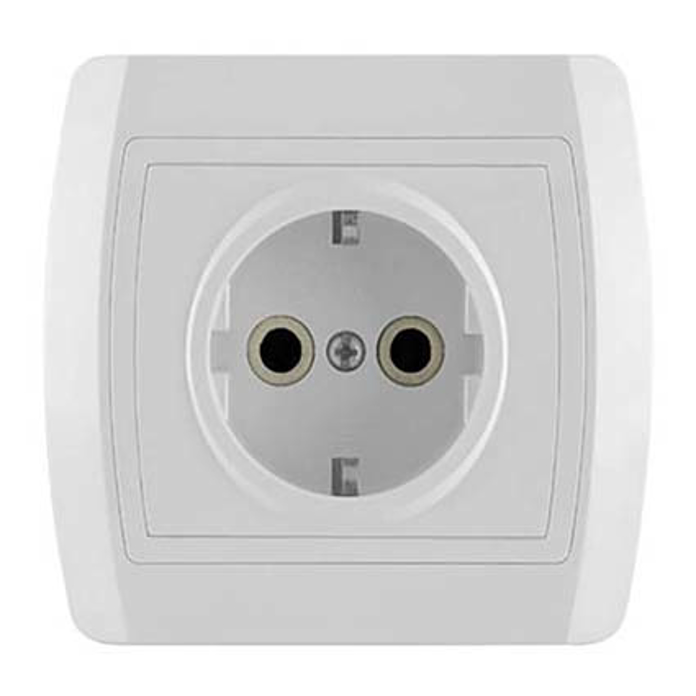 Slika Dvopolna prikljucnica-keramika Status