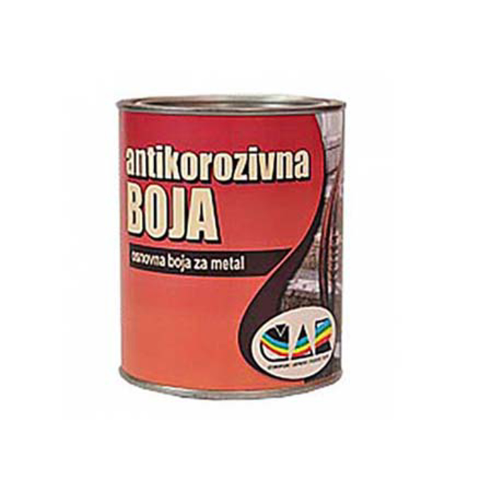 Slika Osnovna boja za metal-uljana 0.2 kg-CRVENA