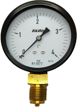 Slika Manometar (MRČ) 0-4 b.(1/2)f80