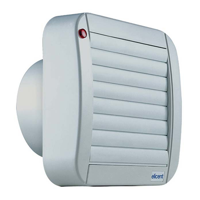 Slika Ventilator za kupatilo ELICENT ELEGANCE 100 sa automatskim žaluzinama
