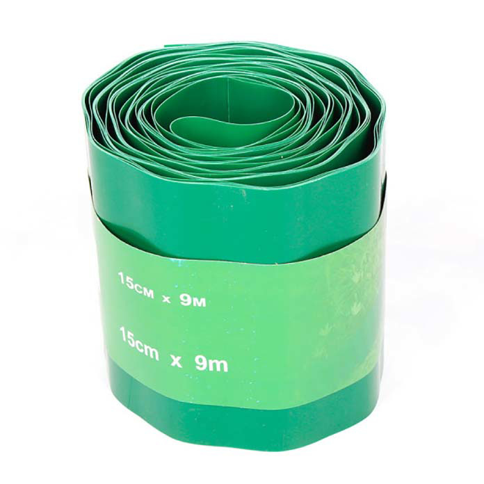 Ogradica za travnjak od plastike visine 15 cm i dužine 9 m za oivičavanje bašte