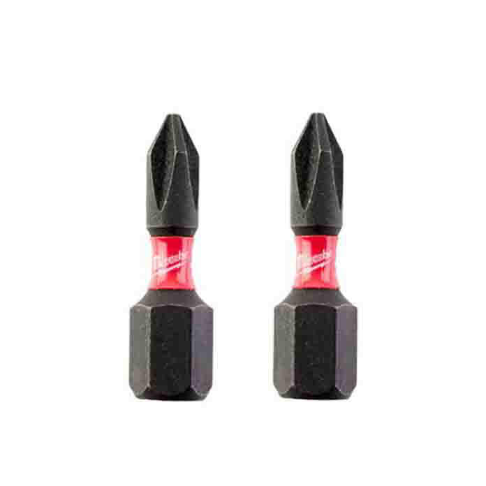 Slika Milwaukee bitsevi krstasti PH ojačani – udarni PH1 25mm 2 kom 4932430850